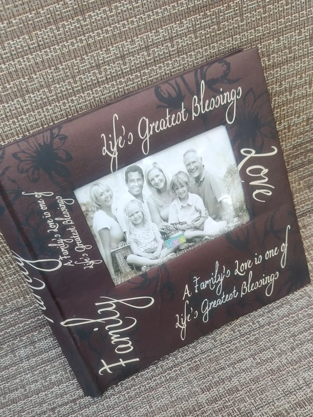Family Love Photo Frame , Album- Brown 